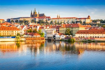 Prague Castle in the Czech Republic.